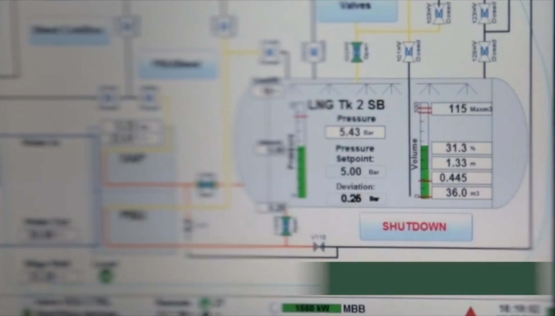 Remote monitoring screenshot
